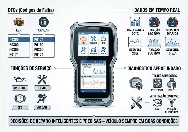 Diagnóstico com Scanner